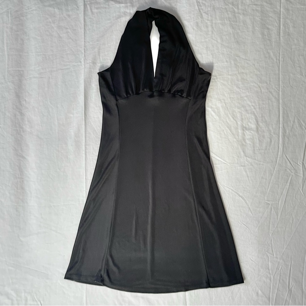 vtg xi halter midi dress